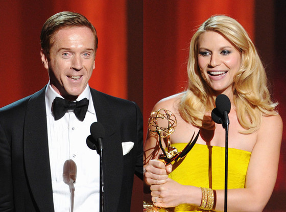Claire Danes, Damian Lewis, Emmy Awards Claire Danes, Damian Lewis, Emmy Awards